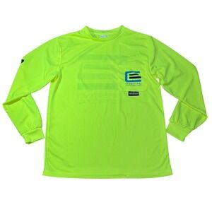 Radwear Safety Long Sleeve Shirt Fluorescent Yellow Cupertino Electric Inc. Sz L